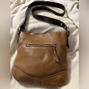 Coach Brown Leather Crossbody Bag